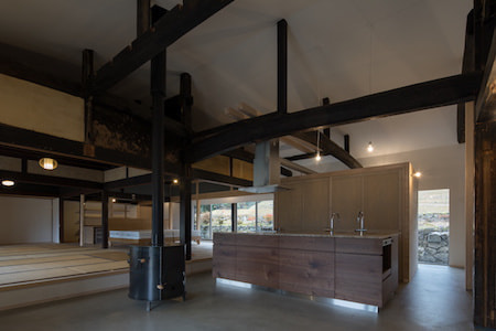 毛鹿母の家キッチン画像